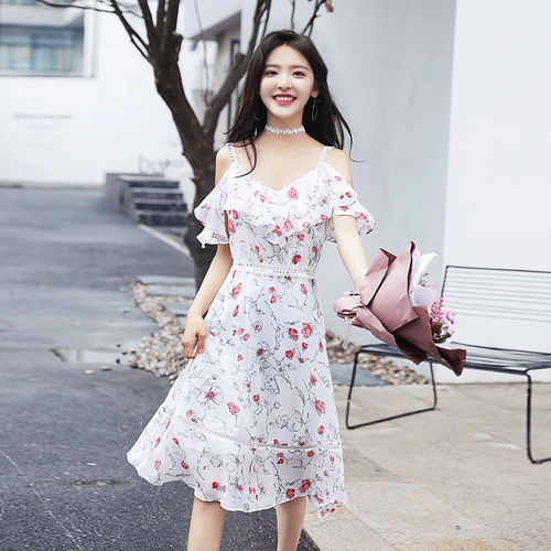 长得漂亮不如穿的漂亮!这样的连衣裙，穿出清新女神范