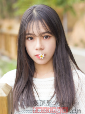 适合夏季的空气刘海 轻盈飘逸尽显迷人气质