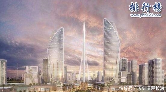 世界上十大最高的建筑，沙特王国大厦1600米，直达云霄！