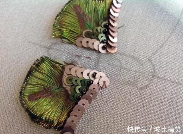 【珠绣胸针】你离小仙女只差一件闪闪的配饰,DIY手工珠绣饰品,附教程