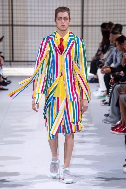 疯狂套装 川久保玲的男装设计不爱传统束缚