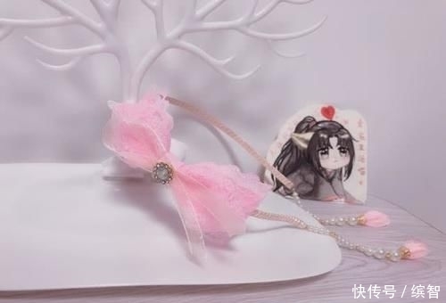 蝴蝶结@小公主蕾丝蝴蝶结发箍自己做,比买的还漂亮
