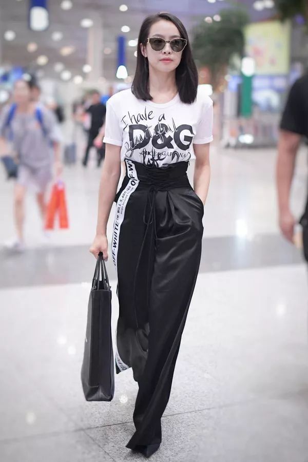 全智贤的超强气场多亏了这条裤子!学会阔腿裤的3种穿法还怕自己不