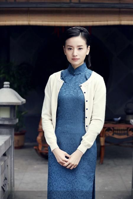 不同面料风格在旗袍上的呈现