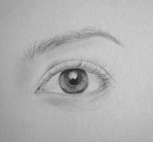怎样画眼睛，素描学习就是这么简单！