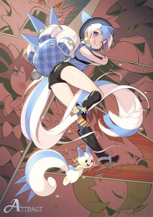  动漫@动漫美图：画师1000Marie的插画作品