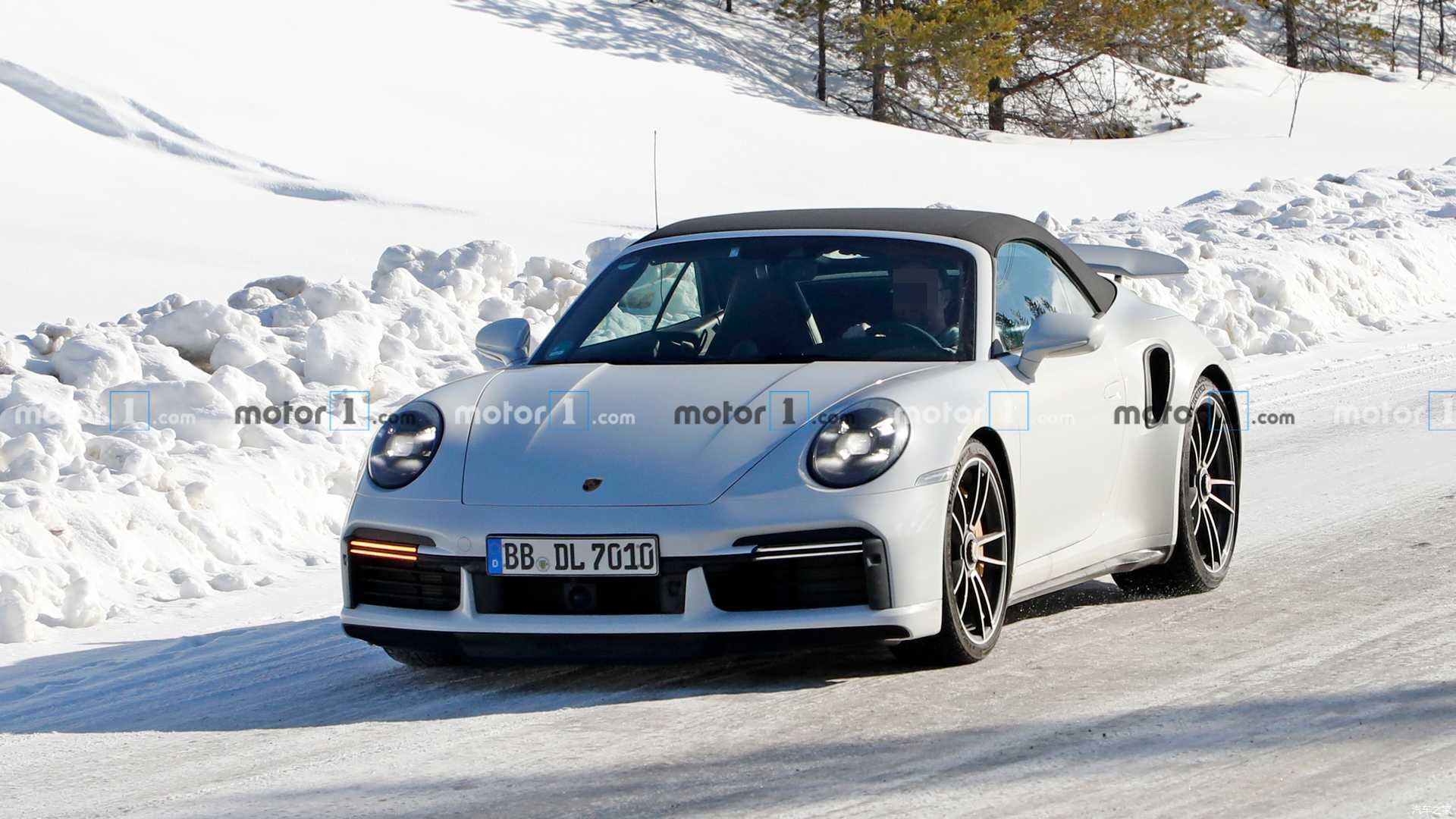  『调整』曝保时捷911 Turbo S敞篷版谍照 或对湿地模式进行调整