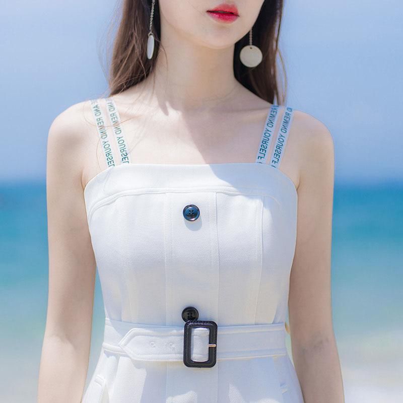 老婆宁可三天不吃饭，也要买这新款吊带裙!38岁嫩得像小姑娘