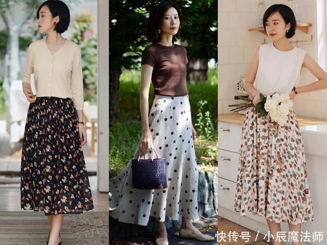  『技术活』美女穿搭：春夏季印花元素的穿搭火了，但要穿出高级感可是个技术活！