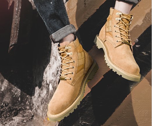 中国造新式军靴，保暖耐穿不闷汗不冻脚，男人味十足征服女神