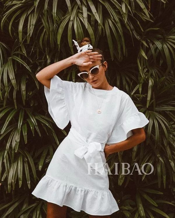 好看| 裙子和T恤才是女生开心的根本!就想天天这样穿去度假!