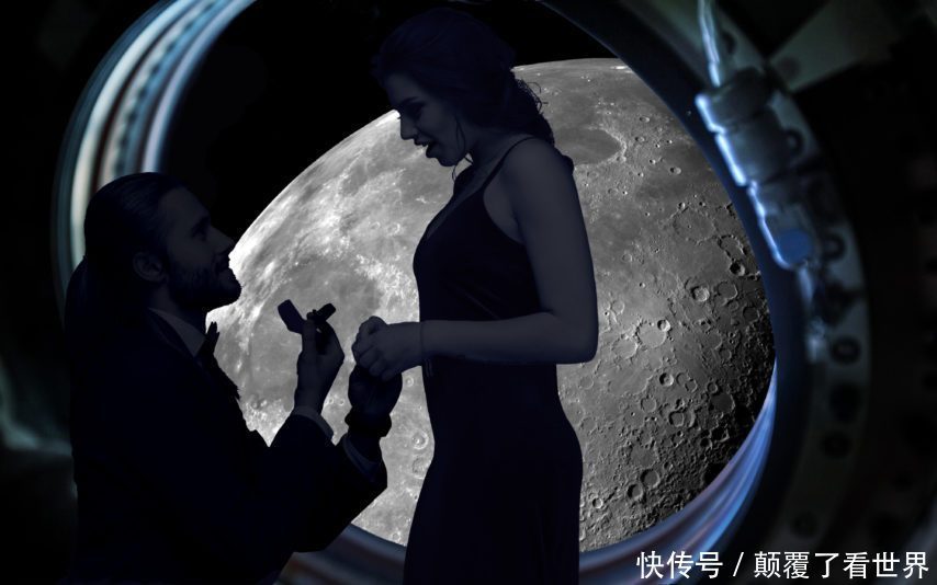 婚「月球求婚」服务,9.6亿的价格,博红颜笑一