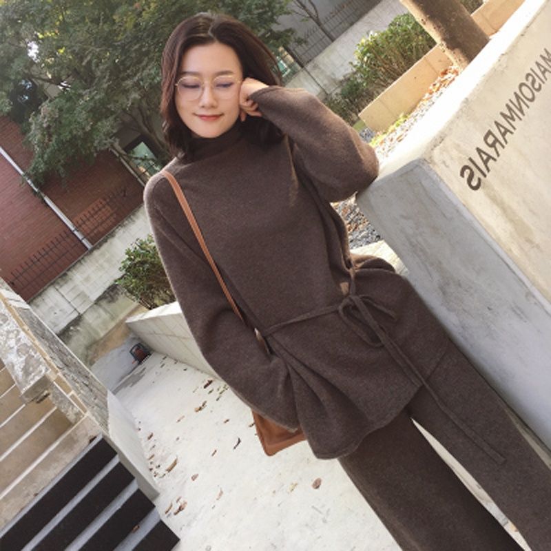 我虽然肉比较多，但我贼喜欢穿:阔腿裤套装，高级还看不出我很胖