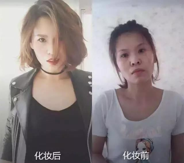 女生化妆前VS化妆后，简直是不敢相信自己的眼睛！