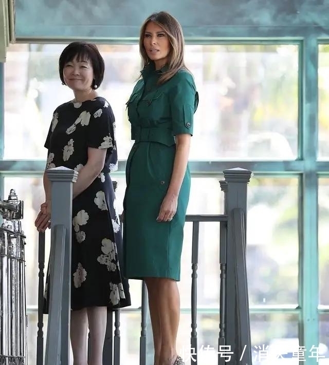 【 第一夫人】美国的梅拉尼娅和日本的安倍昭惠,差别不止一点点,同是第一夫人
