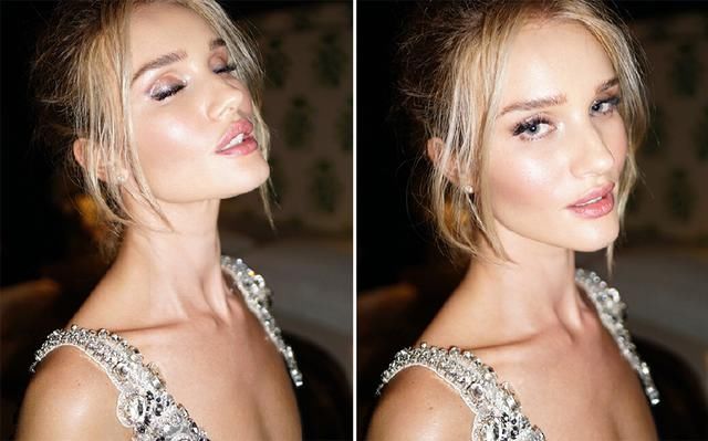 同款小粉裙，31岁超模惠特莉性感撩人，周冬雨带满珠宝却照样清新