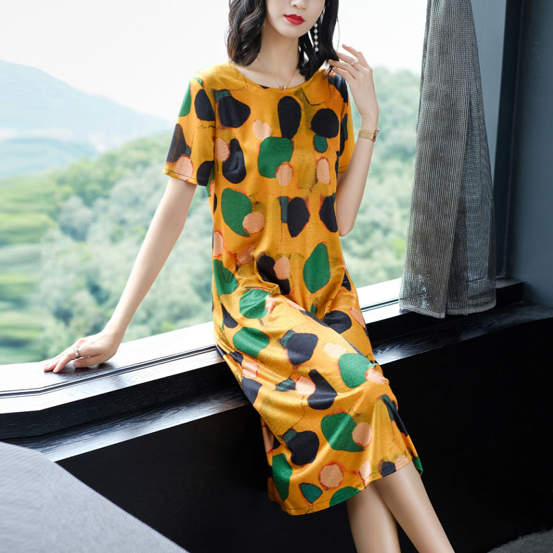 可不是我故意装嫩，这连衣裙穿上身，40多看起来只有30多岁