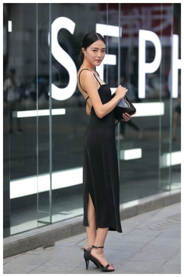 街拍：图1优雅丰满，图3高贵大方，图7清凉妩媚超养眼