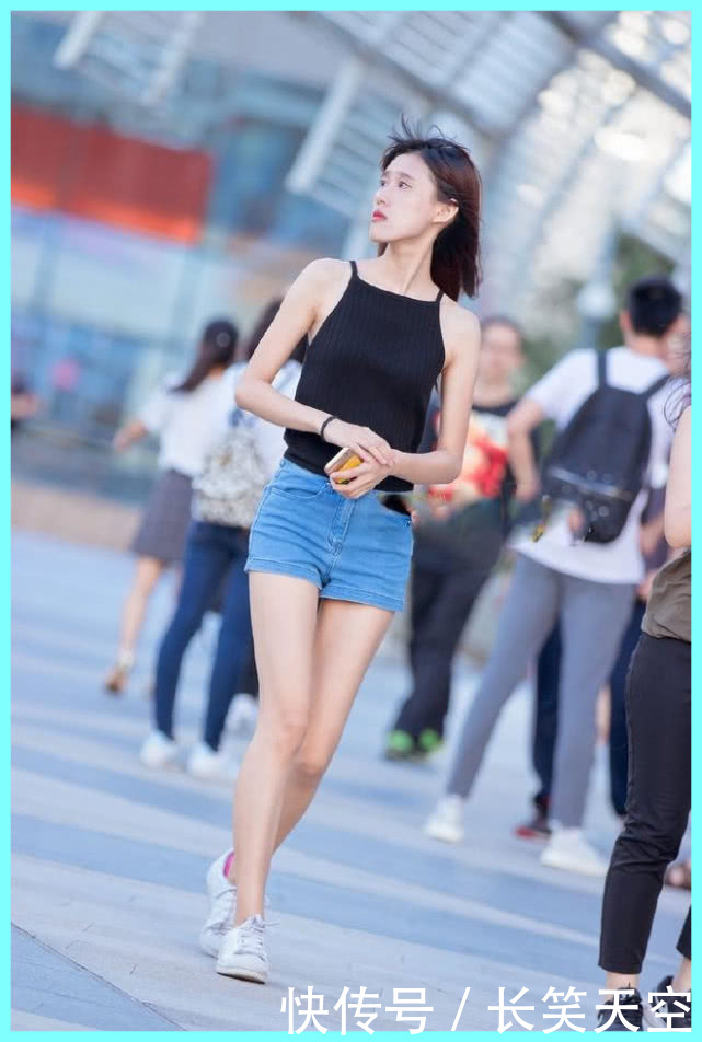 时尚街拍，最后一图姐姐，想象都觉得是一件美事