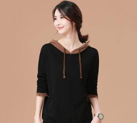 马上就到中秋，别买风衣了！今年流行穿洋气卫衣，显瘦显嫩超养眼