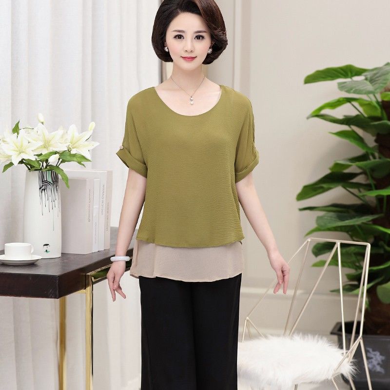 告别外套，多穿这样的妈妈套装，省时还省心