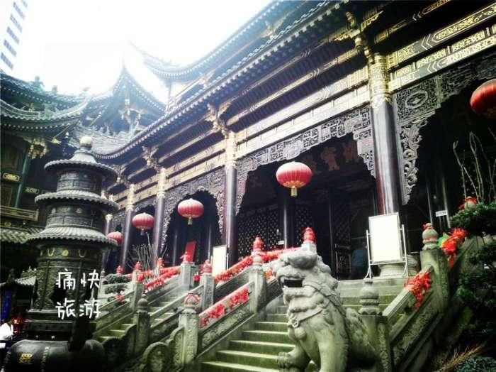 “闹中取静”的重庆罗汉寺