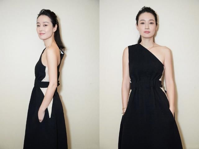 马伊琍身材真好！穿抹胸裙惊艳全场，网友：这是42岁最美的模样！