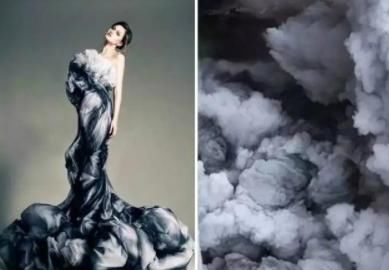 原来时装周上这些好看的服装,灵感都来源于大自然