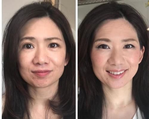  【化妆能】老妈妆发｜用普通人的对比照片告诉你，年纪越大越要化点妆！