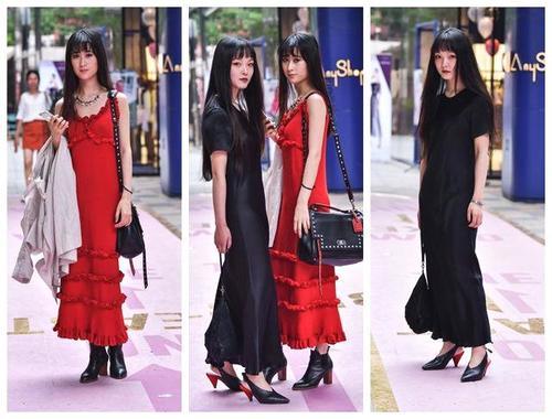 街拍：穿搭不选贵的，只穿对的，穿搭对了，你就出彩了