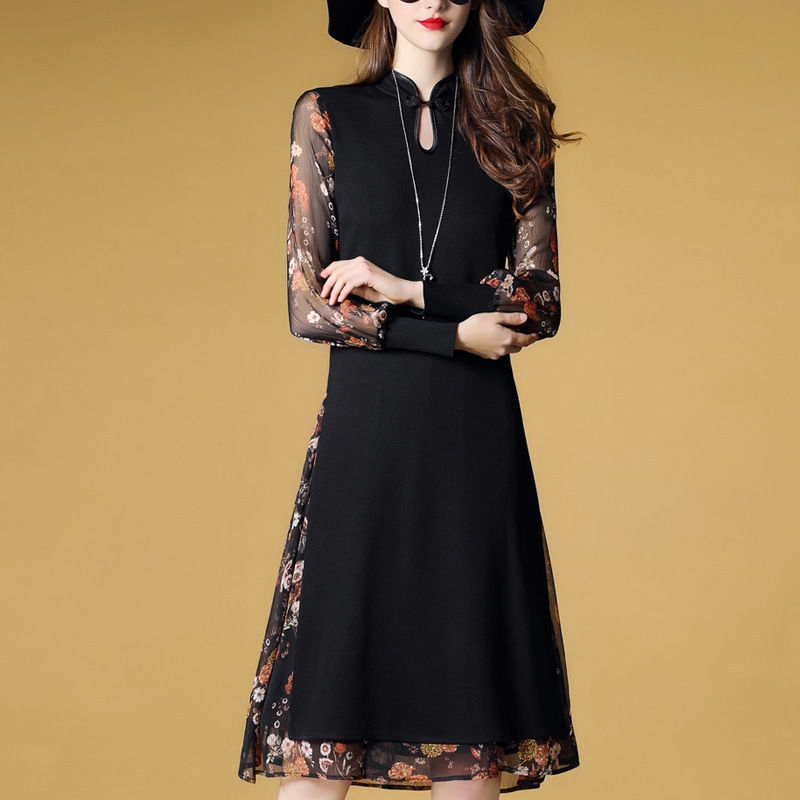 找到:这款“薄款”秋裙!竟比香云纱还迷人，比旗袍更美，好想买