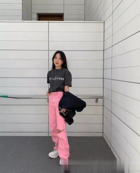  [穿搭]阔腿裤+平底鞋，舒适还耐看，太让人心动了！