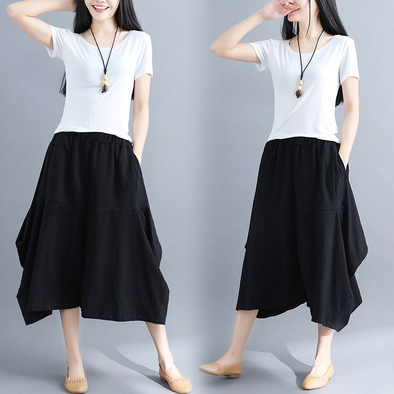 裙子裤子，傻傻分不清?今年流行的“裤裙”太时尚，回头率爆满