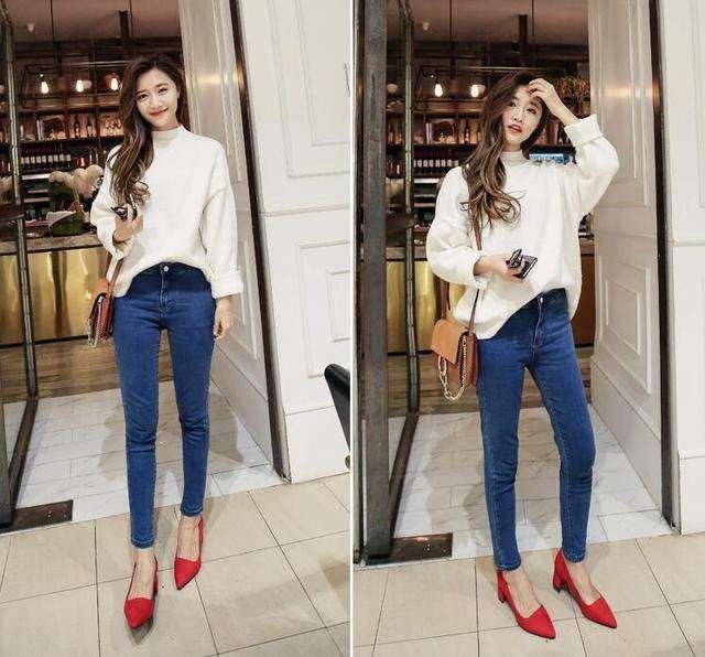 今年大火的红色高跟鞋，搭配连衣裙，你就是惊艳时光的“万人迷”