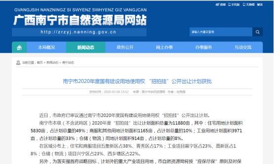 『南宁』近期南宁的土拍市场隐藏一个新动向,很多人没看明白!