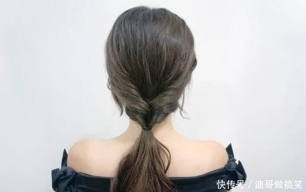  『半丸子头』一根皮筋就能搞定的7款发型，前三款超简单，手残党也能轻松学会