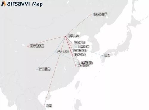 航线图 | 未来154天，这些航线将从大兴机场起飞