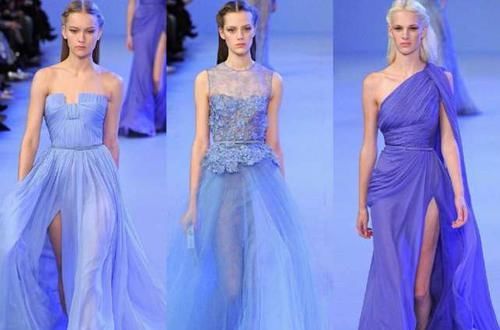  婚纱@现在谁还穿大红色婚纱？土死了，“宝石蓝”才是女生最爱，美炸