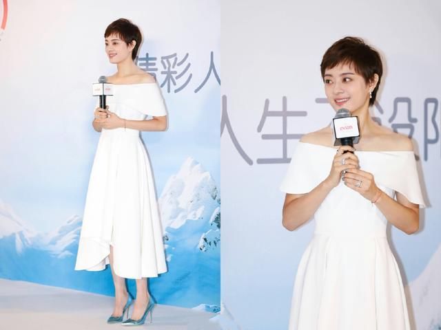 36岁孙俪白t配黑裤居然这么潮，网友:袜子搭配的好，我穿变大妈