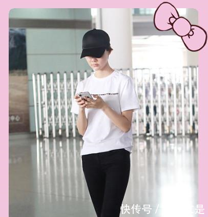 昔日豪门阔太车晓颜值又回巅峰了，T恤+紧身裤，网友16岁吧