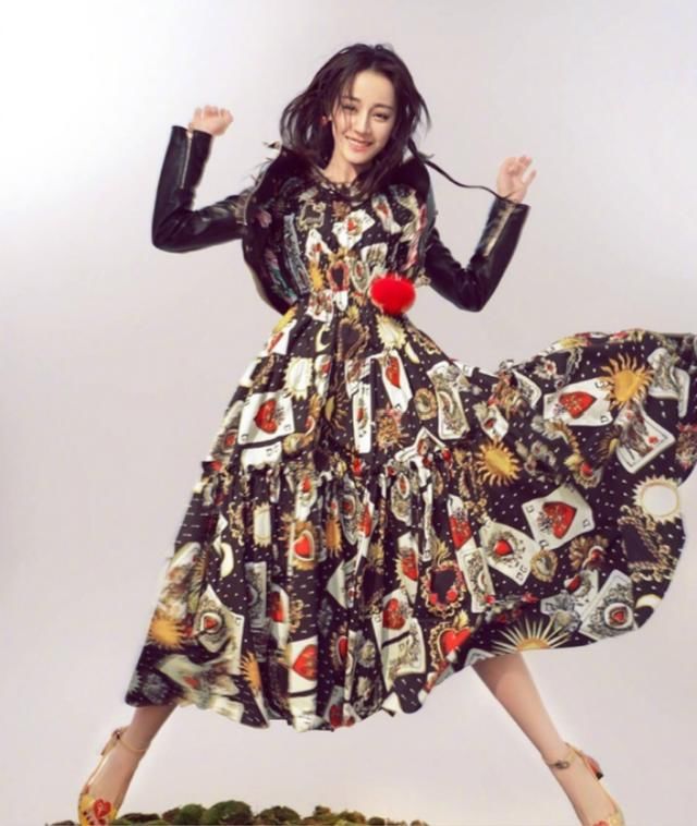 百变热巴时尚大片效果与众不同，没有你想不到，女神不愧是女神