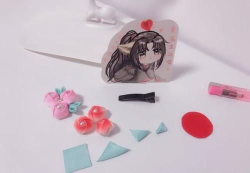  『花苞』古风花苞发夹自己做，美翻了！附教程