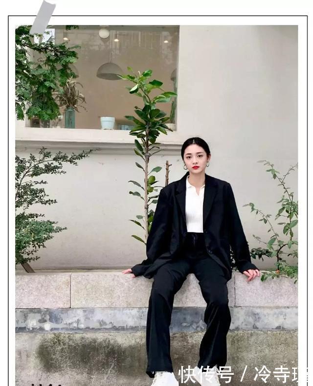 #时髦#春天“衬衫+半裙”,“衬衫+裤子”,气质时髦不费力!