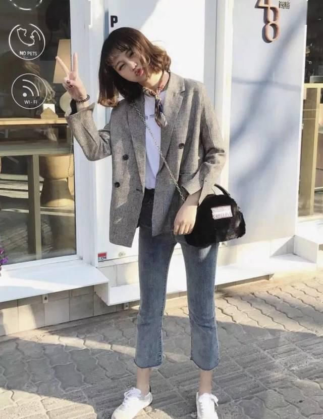  『阔腿裤』“小白鞋＋西装”“小白鞋＋裙子”…10套入夏搭配，时髦又百搭！