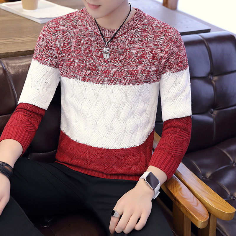 男人不管有没有钱，建议你瞧瞧下面这款毛衣，显年轻又保暖