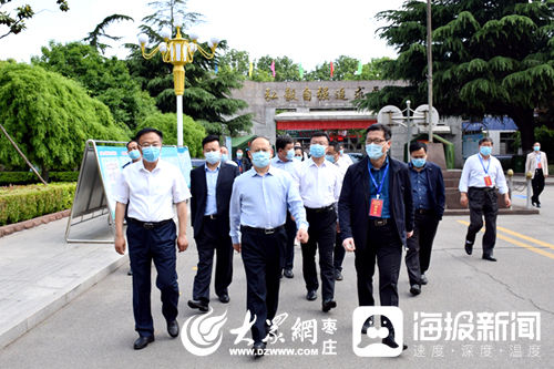  工作：滕州市市长马宏伟督导调研初中复学准备工作