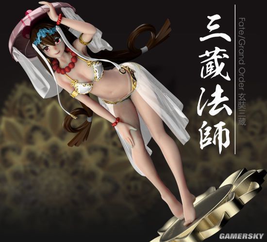 《FGO》葛饰北斋绝赞手办:黑裙翻飞美腿曼妙