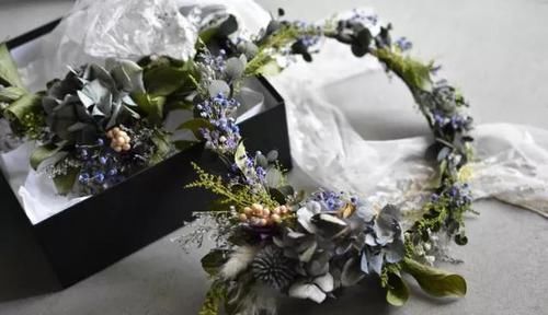 手工@DIY手工制作:用干花做的花艺作品,比鲜花还美!
