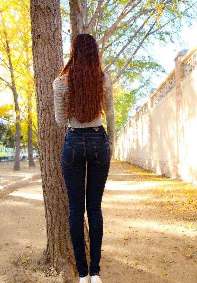 紧身裤个子高挑显腰身, 大方是一大亮点, 温婉的女人味