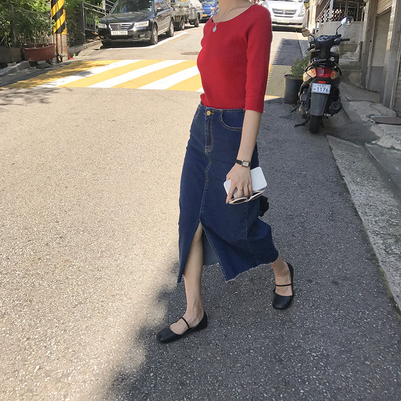 我的天!快看这几款半身裙，老婆秋天穿上，简直太惊艳了